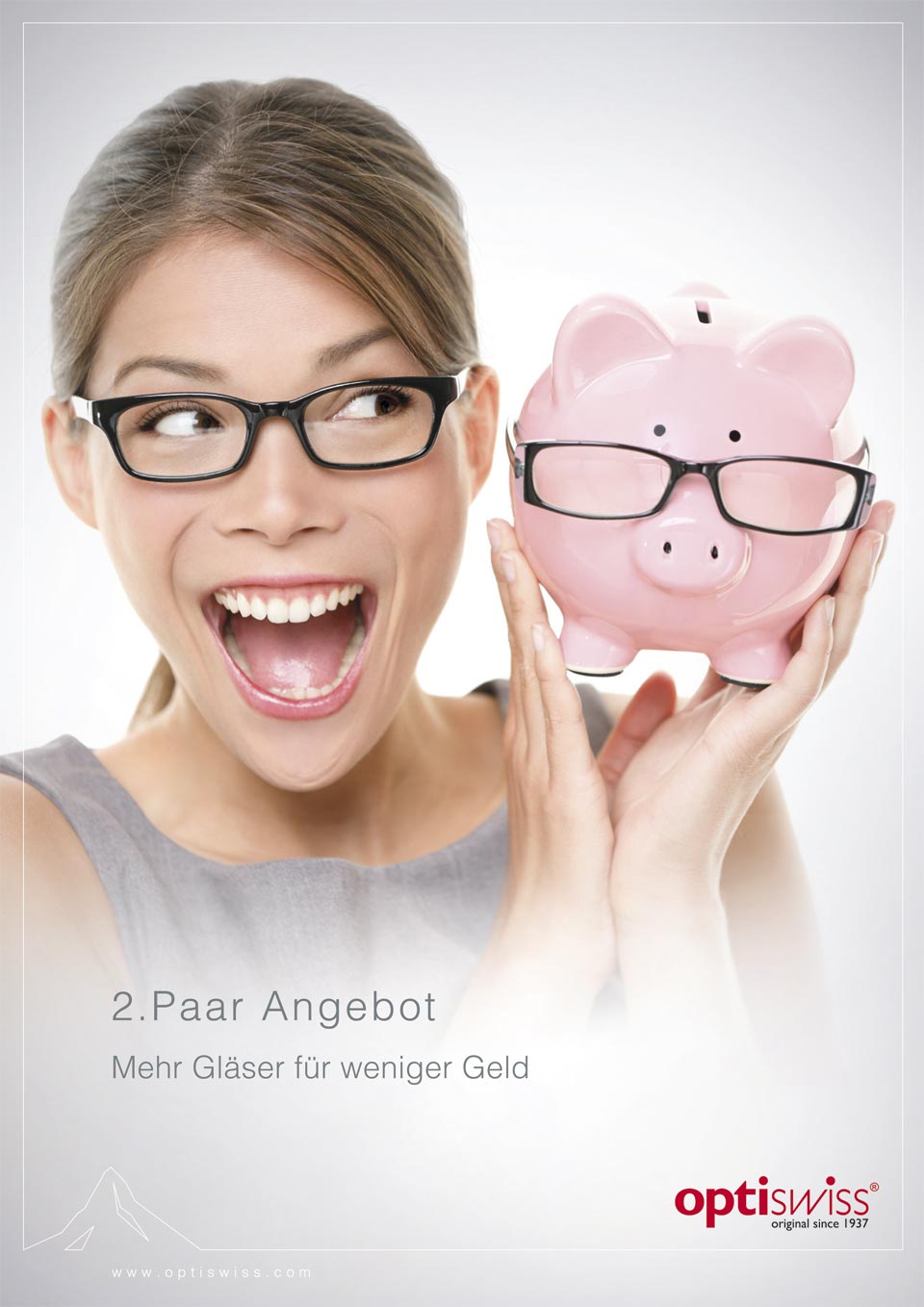 Zweites Paar für 50 % Rabatt!