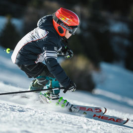 Skifahren ideal mit Contactlinsenkorrektur
