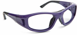 Schulsportbrille Leader purple